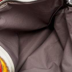 Bottega Veneta Multicolor Deerskin Leather Laptop Bag