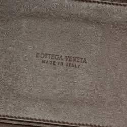 Pre Owned Bottega Veneta Rust Brown Leather Arco Tote