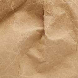Pre Owned Bottega Veneta Beige Paper The Pouch Clutch