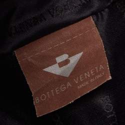 Pre Owned Bottega Veneta Red/Black Leopard Print Nylon Pouch