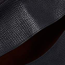 Pre Owned Bottega Veneta Black Leather Arco Tote