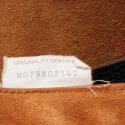 Pre Owned Bottega Veneta Black Leather Arco Tote