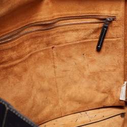 Pre Owned Bottega Veneta Black Leather Arco Tote