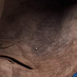 Pre Owned Bottega Veneta Blue Intrecciato Leather Nodini Crossbody Bag