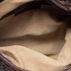 Pre Owned Bottega Veneta Brown Intrecciato Veneta Hobo
