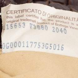 Pre Owned Bottega Veneta Brown Intrecciato Veneta Hobo