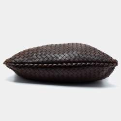 Pre Owned Bottega Veneta Brown Intrecciato Veneta Hobo