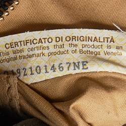 Pre Owned Bottega Veneta Intrecciato Leather Top Handle Bag