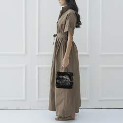 Pre Owned Bottega Veneta Intrecciato Leather Top Handle Bag