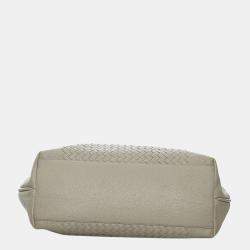 Pre Owned Bottega Veneta Brown Intrecciato Leather Tote Bag