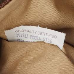 Pre Owned Bottega Veneta Beige Intrecciato Leather Aquilone Fortune Cookie Hobo