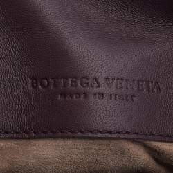 Pre Owned Bottega Veneta Tricolor Leather Small Piazza Bag