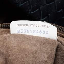 Pre Owned Bottega Veneta Black Intrecciato Leather Tote