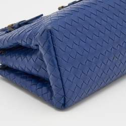 Pre Owned حقيبة يد توتس بوتيغا فينيتا ميني روما  جلد انترشياتو بيج