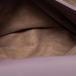 مملوكة مسبقًا Bottega Veneta Purple Intrecciato Leather Olimpia Shoulder Bag