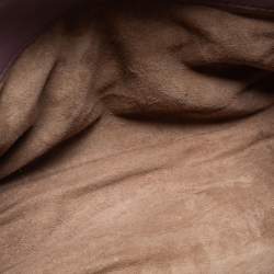 مملوكة مسبقًا Bottega Veneta Purple Intrecciato Leather Olimpia Shoulder Bag