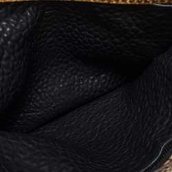 Pre Owned Bottega Veneta Beige Watersnake Double Zip Satchel