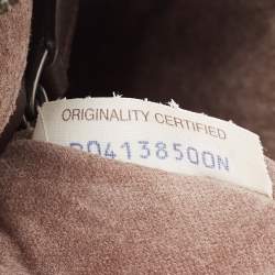 Pre Owned حقيبة كروس بوتيغا فينيتا نوديني جلد انترشياتو بنفسجي