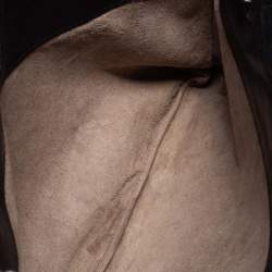 Pre Owned Bottega Veneta Black Intrecciato Leather Duo Shoulder Bag