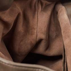 Pre Owned Bottega Veneta Brown Intrecciato Leather Backpack