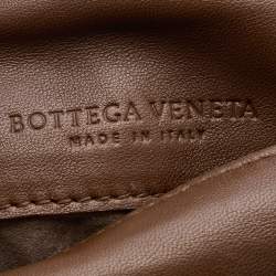 Bottega Veneta Brown Intrecciato Leather Mini Crossbody Bag