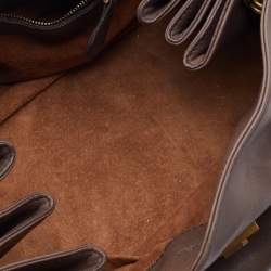 مملوكة مسبقًا Bottega Veneta Brown Leather Napoli Bag