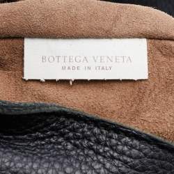 Pre Owned Bottega Veneta Black Leather Cervo Hobo