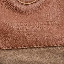 Bottega Veneta Brown Intrecciato Leather Campana Hobo