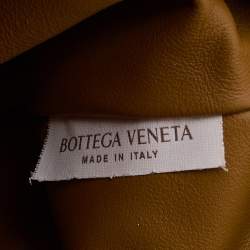 Pre Owned Bottega Veneta Brown Leather Chain Pouch Shoulder Bag