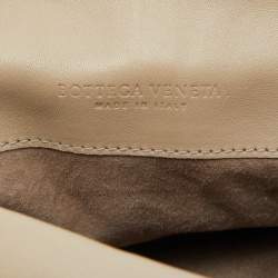 Bottega Veneta Beige/Brown Karung Leather Gardena Messenger Bag