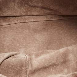 Pre Owned Bottega Veneta Red Intrecciato Leather Montaigne Satchel