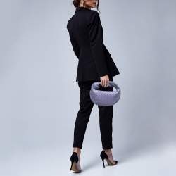 مملوكة مسبقًا Bottega Veneta Lilac Leather Mini BV Jodie Bag
