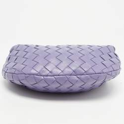 مملوكة مسبقًا Bottega Veneta Lilac Leather Mini BV Jodie Bag