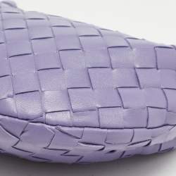 مملوكة مسبقًا Bottega Veneta Lilac Leather Mini BV Jodie Bag
