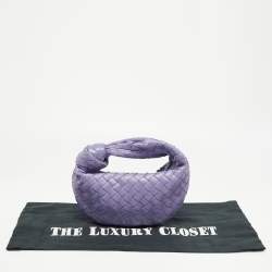 مملوكة مسبقًا Bottega Veneta Lilac Leather Mini BV Jodie Bag