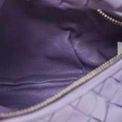 مملوكة مسبقًا Bottega Veneta Lilac Leather Mini BV Jodie Bag