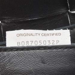 Pre Owned Bottega Veneta White Intrecciato Leather Cassette Shoulder Bag