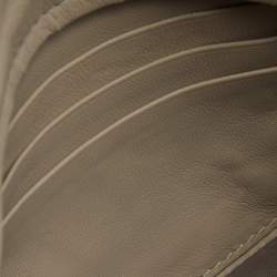 Pre Owned Bottega Veneta Beige Intreccaito Leather Olimpia Chain Shoulder Bag