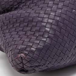 مملوكة مسبقًا Bottega Veneta Purple Intrecciato Leather Maxi Convertible Tote