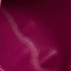 مملوكة مسبقًا Bottega Veneta Fuchsia Intrecciato Leather Card Holder