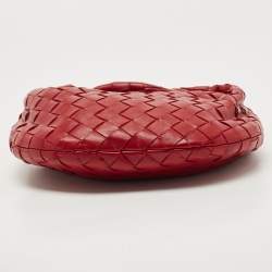 Pre Owned حقيبة بوتيغا فينيتا ميني بي في جودي جلد أزرق