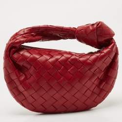 Pre Owned حقيبة بوتيغا فينيتا ميني بي في جودي جلد أزرق