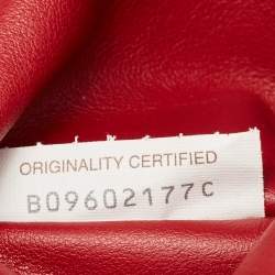 Pre Owned حقيبة بوتيغا فينيتا ميني بي في جودي جلد أزرق