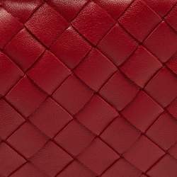 Pre Owned حقيبة بوتيغا فينيتا ميني بي في جودي جلد أزرق