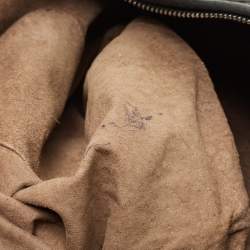 Pre Owned Bottega Veneta Black Intrecciato Leather Large Veneta Hobo