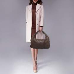 Bottega Veneta Brown Intrecciato Medium Hobo Bag Leather ref.930262 - Joli  Closet