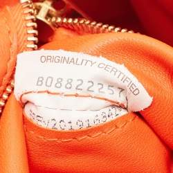 Pre Owned حقيبة كتف بوتيغا فينيتا كاسيت جلد مبطن أصفر بقلاب