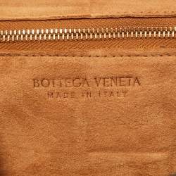 مملوكة مسبقًا Bottega Veneta Dark Brown Intrecciato Leather Arco Tote