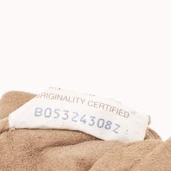 Pre Owned Bottega Veneta Dark Grey Intrecciato Leather Flap Chain Clutch