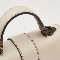 Bottega Veneta Tri Color Leather Mini Piazza Top Handle Bag